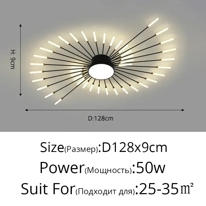 Modern Minimalist LED Chandelier Pendant Light