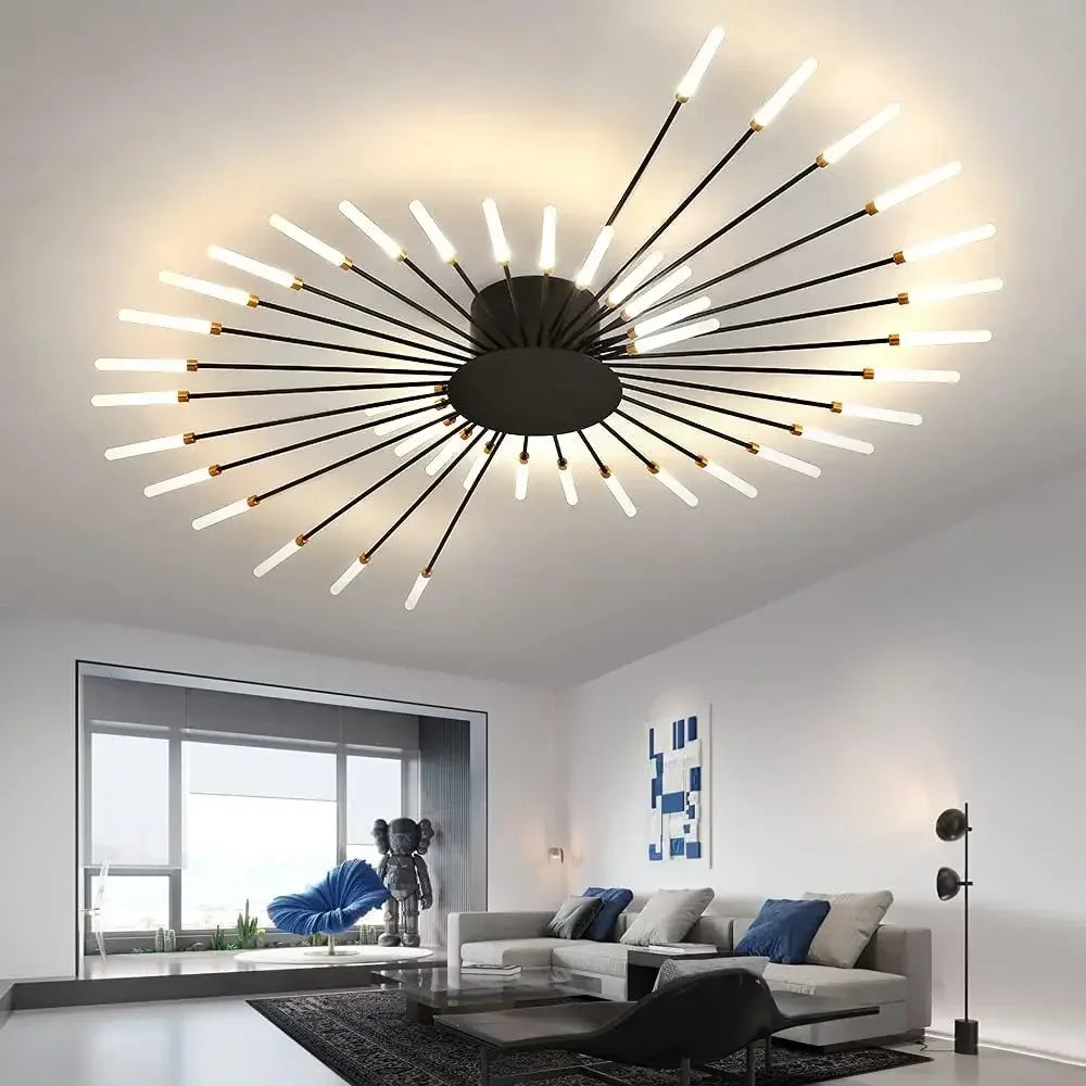 Modern Minimalist LED Chandelier Pendant Light