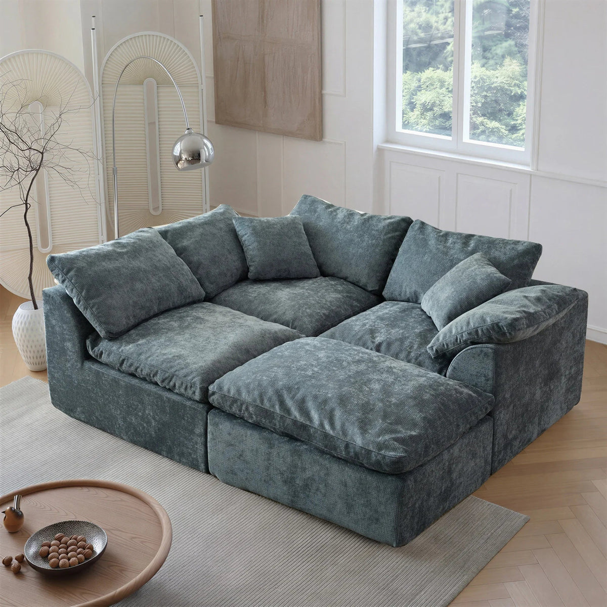Modern Modular Cloud Sectional Sofa