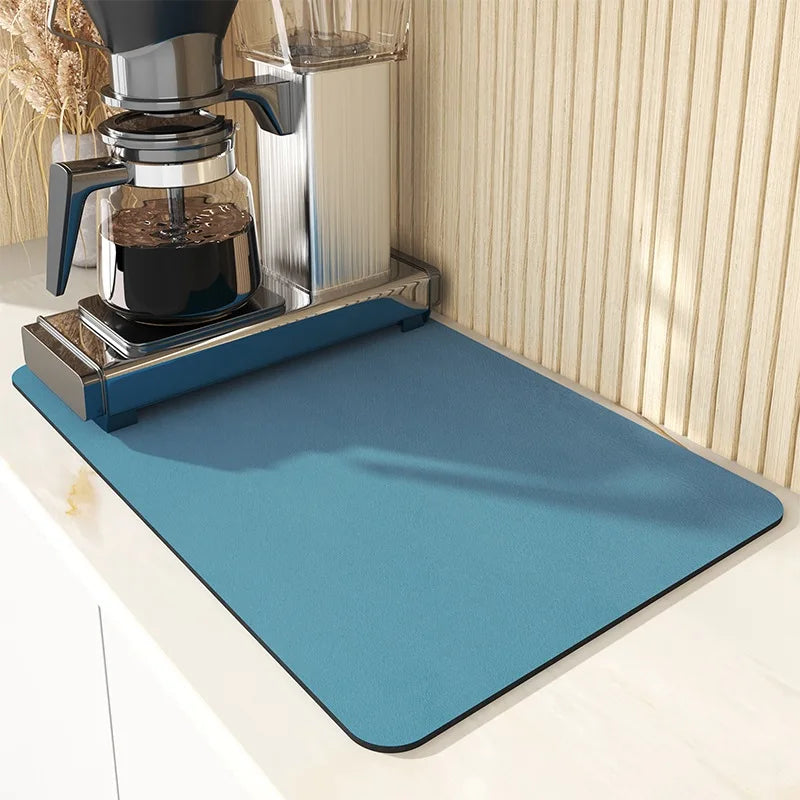 Super Absorbent Kitchen Drying Mat, Anti-Slip