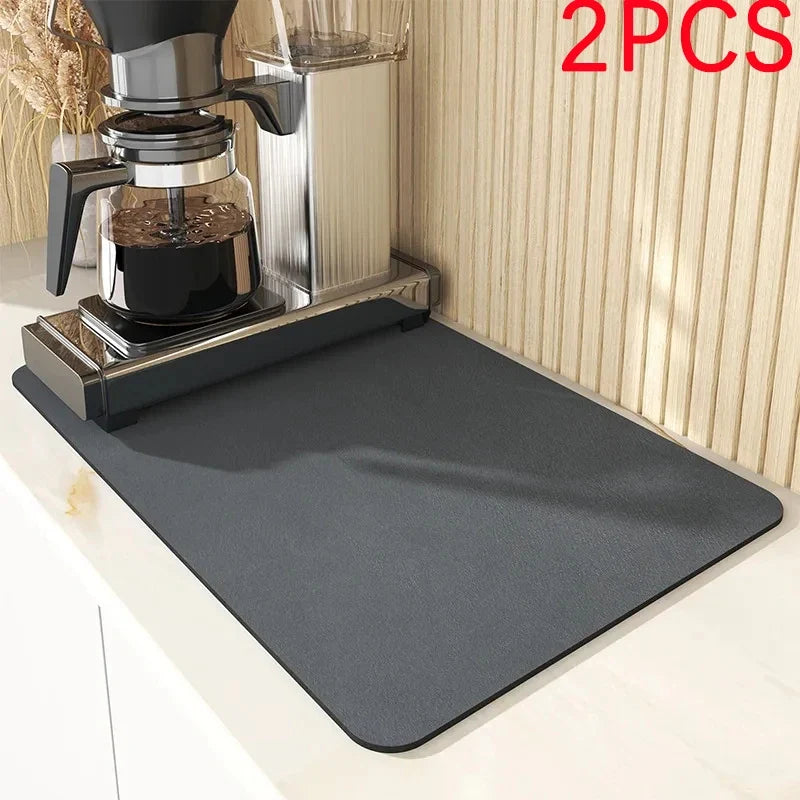 Super Absorbent Kitchen Drying Mat, Anti-Slip