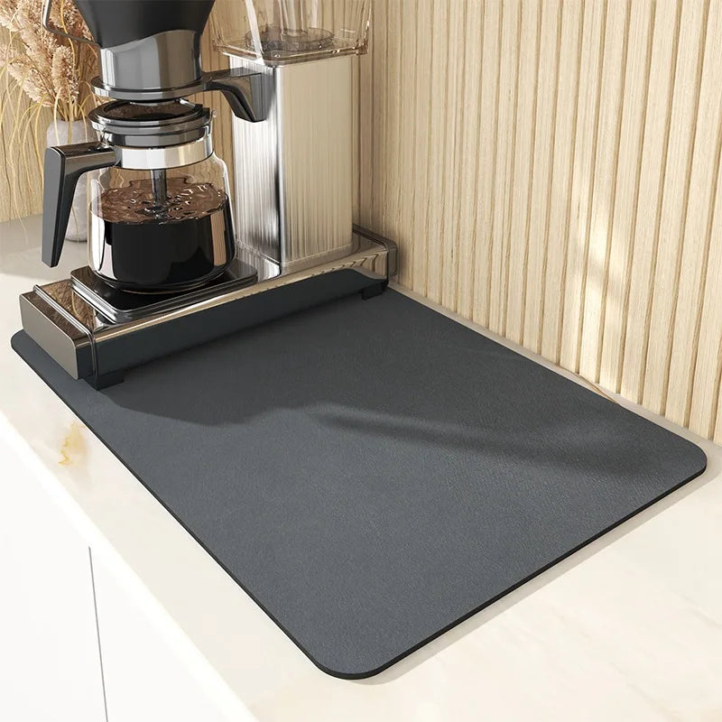 Super Absorbent Kitchen Drying Mat, Anti-Slip