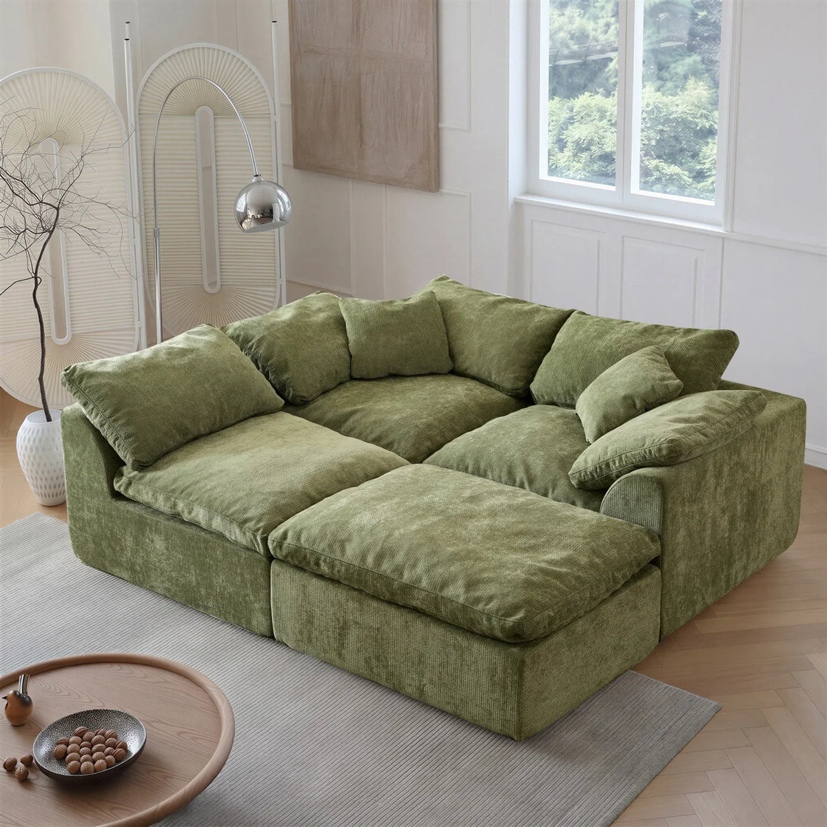 Modern Modular Cloud Sectional Sofa