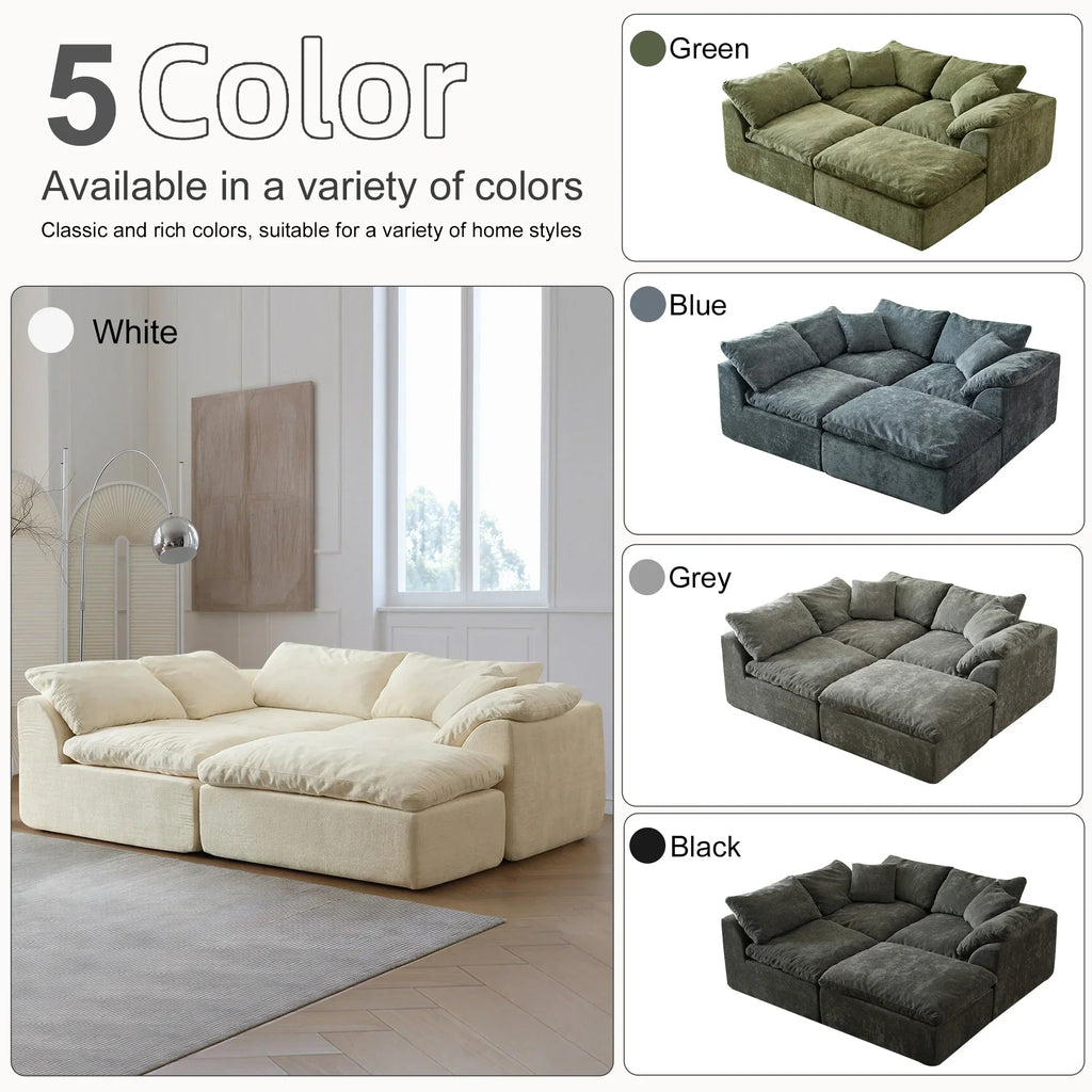Modern Modular Cloud Sectional Sofa