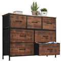 7-Drawer Fabric Dresser Storage Chest for Bedroom