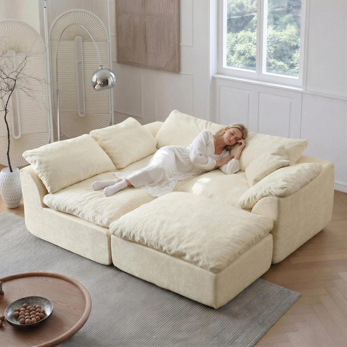 Modern Modular Cloud Sectional Sofa