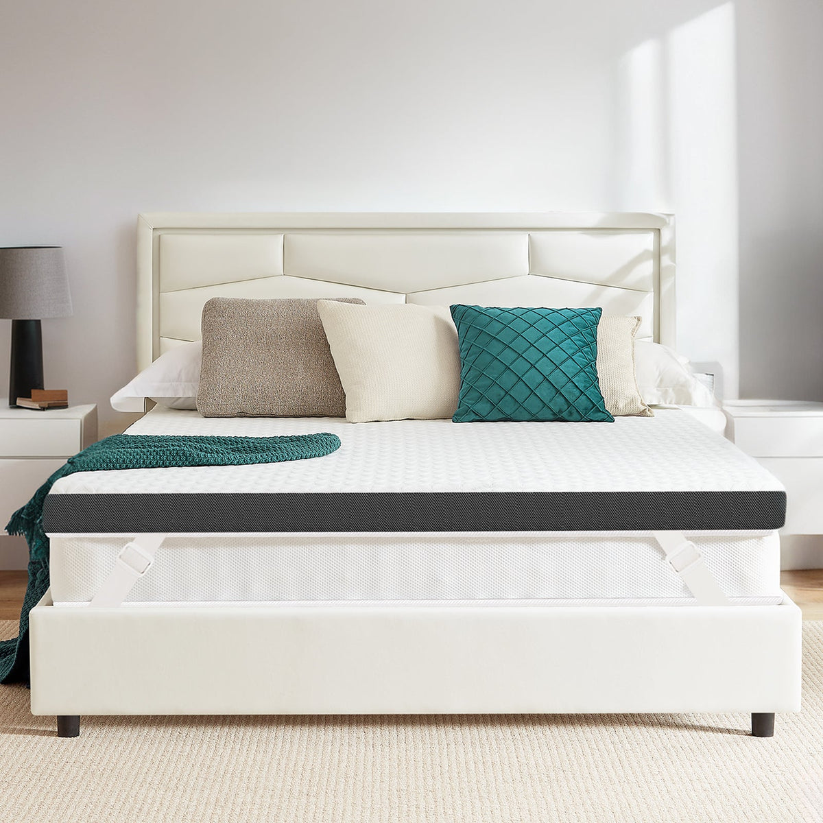 3 Inch Reversible Memory Foam Mattress Topper