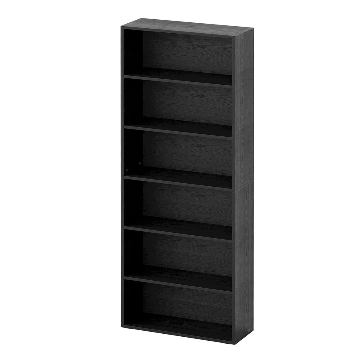 70 Inch Industrial 6-Shelf Floor Standing Bookshelf