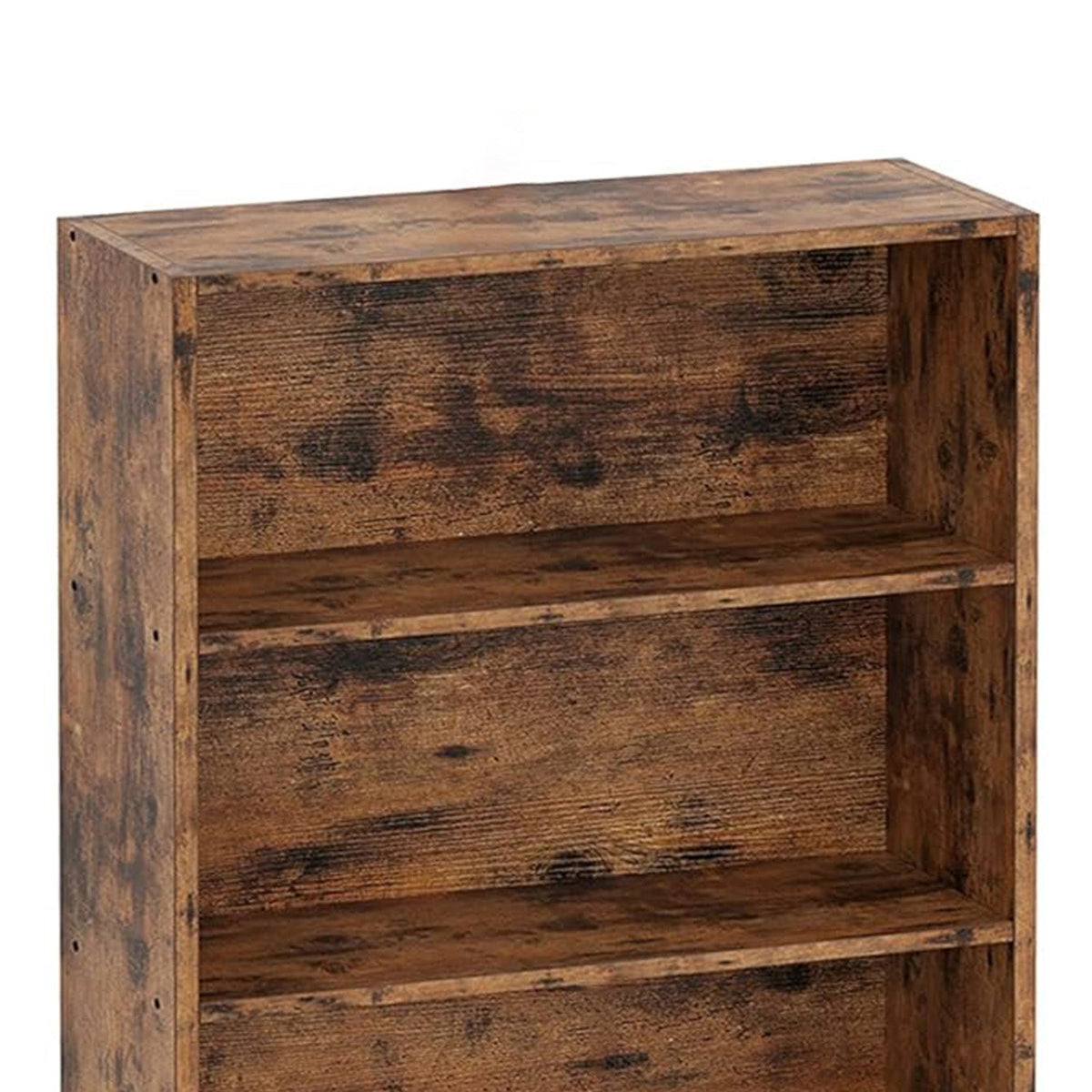 70 Inch Industrial 6-Shelf Floor Standing Bookshelf