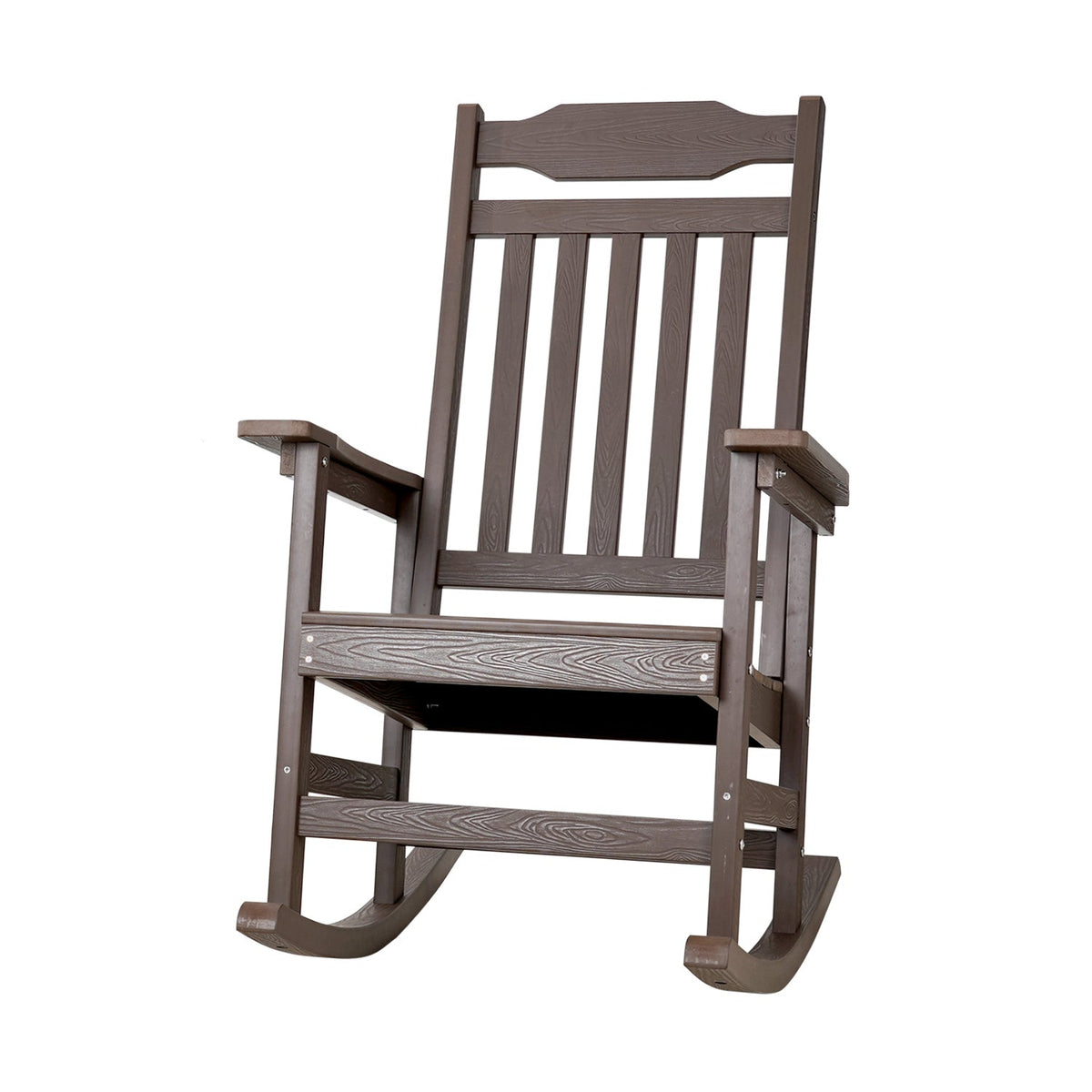 HDPS Outdoor Rocking Chair, Up to 350 lbs