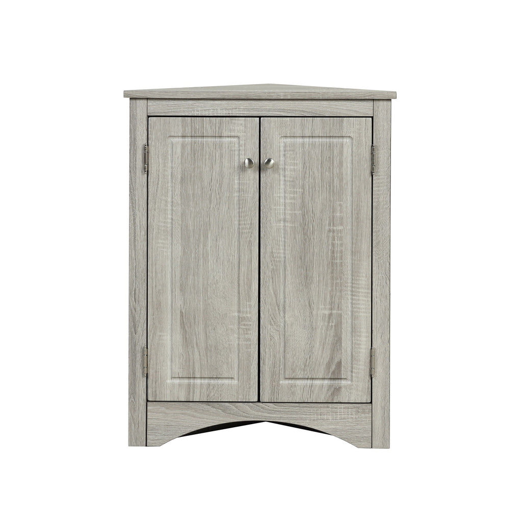 Triangle Bathroom Storage Cabinet, Adjustable Shelves