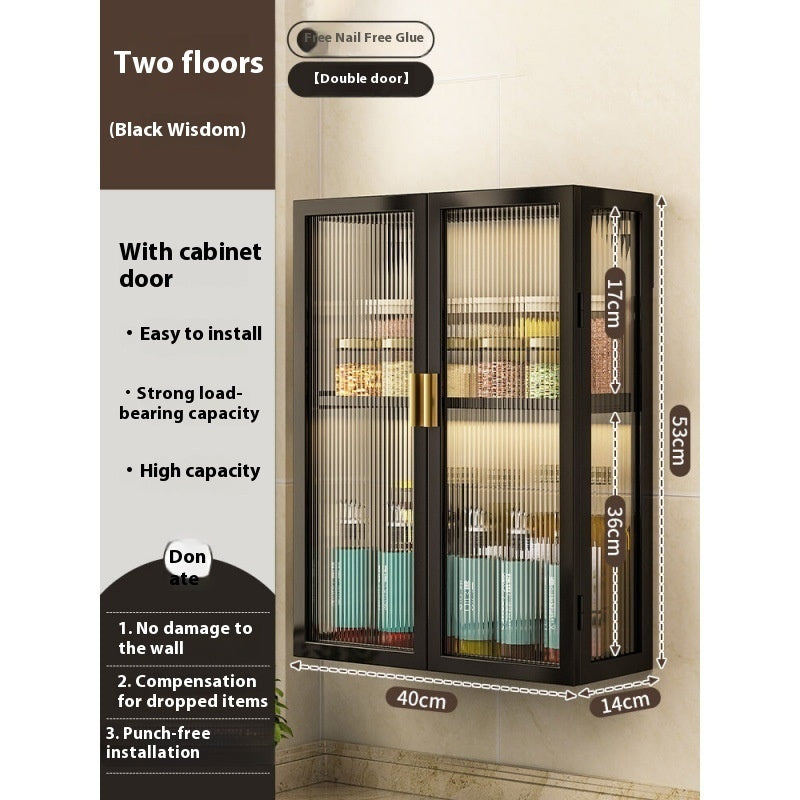 Two-Layer Bathroom Cosmetics Storage Rack