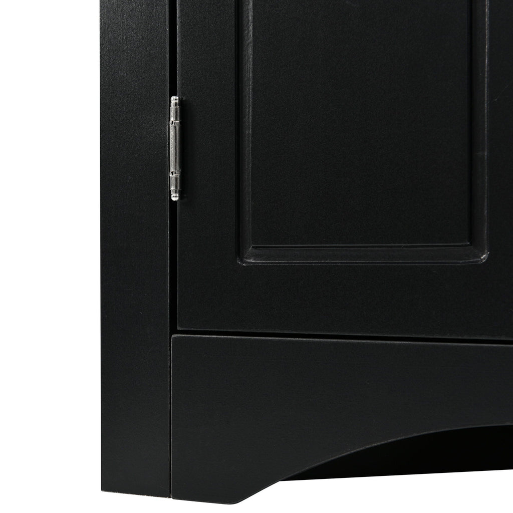 Triangle Bathroom Storage Cabinet, Adjustable Shelves