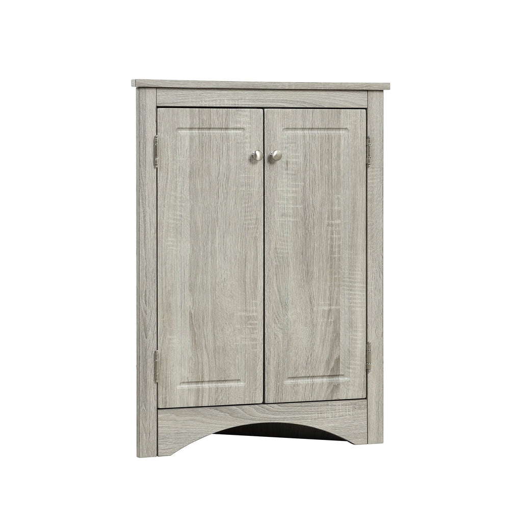 Triangle Bathroom Storage Cabinet, Adjustable Shelves
