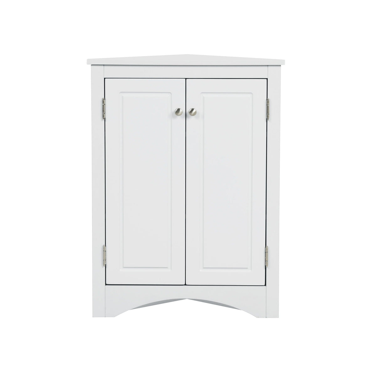 Triangle Bathroom Storage Cabinet, Adjustable Shelves