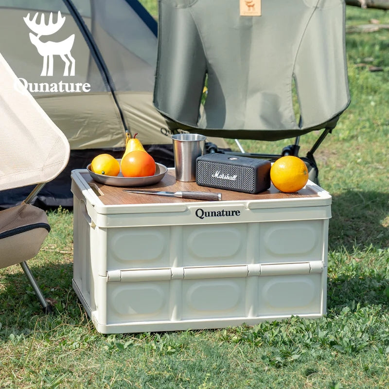 55L and 30L Folding Storage Box with Lid and Handle
